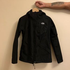 North face Women’s snow jacket in black